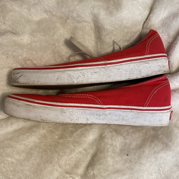 Red Vans - Picture 3 of 5